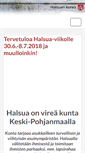 Mobile Screenshot of halsua.fi